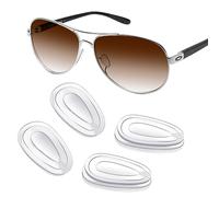 Mryok Plaquettes de nez de rechange pour lunettes de soleil Oakley Gauge 3.1/6/8 M/8 L - Options, 2 paires., Taille unique