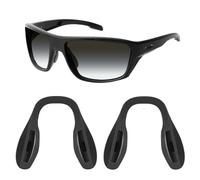 Mryok Plaquettes de nez de rechange pour lunettes de soleil Oakley Split Shot OO9416/Split Time OO4129, Noir et noir., Taille unique