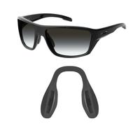 Mryok Plaquettes de nez de rechange pour lunettes de soleil Oakley Split Shot/Split Time/Targetline/Crossrange/Crossrange R/XL, gris, Taille unique