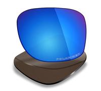 Mryok Verres de rechange compatibles avec lunettes de soleil Ray Ban RB5228 50 mm/RX5228 50 mm, polarisées HD, protection UV, résistant aux chocs, Miroir bleu glacier, Taille unique
