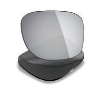 Mryok Verres de rechange compatibles avec Oakley Holbrook XXL OO9487 - Options, Argent titane miroir, Taille unique