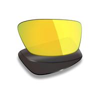 Mryok Verres de rechange compatibles avec Oakley Socket 5.5 OX3218 54 mm - Options, Miroir or 24 carats, Taille unique