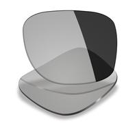 Mryok Verres de rechange compatibles avec Oakley Volt Drop OX8167 54 mm - Options, Gris photochromique anti lumière bleue, Taille unique