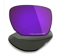 Mryok + Verres de rechange polarisés compatibles avec Oakley Ejector OO4142 - Violet plasma