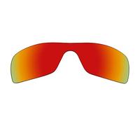 Mryok Verres de rechange pour Oakley Batwolf OO9101-27 mm - Options, Polarisé, rouge feu., taille unique