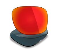Mryok Verres de rechange pour Oakley Double Edge - Options, Polarisé, rouge feu., Taille unique