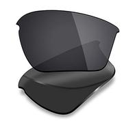 Mryok Verres de rechange pour Oakley Half Jacket 2.0 XL OO9154, Polarisées - Noir furtif, taille unique