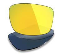 Mryok Verres de rechange pour Oakley Heliostat OO9231 - Options, Polarisé - Or 24 carats, taille unique