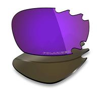 Mryok Verres de rechange pour Oakley Jawbone Vented - Options, Anti-corrosion polarisée - Violet plasma, Taille unique
