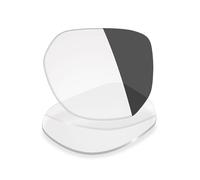 Mryok Verres de rechange pour Oakley Latch Beta OO9436 - Options, Non polarisé - Gris éclipse photochromique, Taille unique