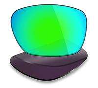 Mryok Verres de rechange pour Oakley Sliver Stealth OO9408 - Options, Polarisé, vert émeraude., Taille unique