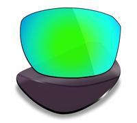 Mryok Verres de rechange pour Oakley Split Shot OO9416 - Options, Polarisé, vert émeraude., Taille unique