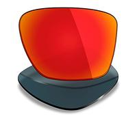 Mryok Verres de rechange pour Oakley Wheel House OX8166 54 mm - Options, Polarisé, rouge feu., Taille unique