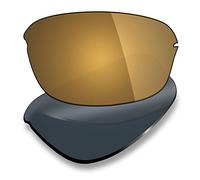 Mryok Verres polarisés de rechange pour Oakley Half Wire 2.0 - Bronze Gold