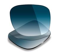 Mryok Verres polarisés de rechange pour Ray-Ban Liteforce RB4195 52 mm - Options, Non polarisé - Teinte bleue dégradée, Taille unique