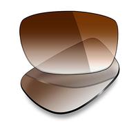 Mryok Verres polarisés de rechange pour Ray-Ban RB4101 58 mm - Options, Non polarisé - Teinte marron dégradé, Taille unique