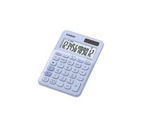 MS-20UC - Calculatrice de bureau - 12 chiffres - panneau solaire, pile - bleu clair