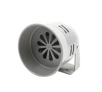MS-290 AC 220V/110V DC 12V/24VDC Mini sirène à Moteur en Plastique Alarme Industrielle Protection électrique sonore Contre Le vol(DC 12V)