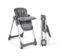 Ms BabyWorld - Chaise haute évolutive pour bébé Tasty | 7 positions de hauteur et 3 inclinaisons | Plateau amovible et repose-pieds réglable | Portable, pliable, jusqu’à 3 ans