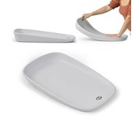 Ms BabyWorld FOAMY - Matelas à langer antidérapant en EVA - Imperméable, facile à nettoyer, compact pour les voyages et une utilisation quotidienne - De 0 m à 12 mois - 67 x 41 x 10 cm (Gris)