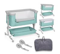 ms BabyWorld - Mini-Berceau Cododo Comfy | Berceau Cododo Réglable en Hauteur, Inclinable | Matelas Inclus et Moustiquaire de Série