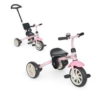 MS BabyWorld - Tricycle évolutif Volta 5 en 1 - Vélo pour Enfant Convertible - De 1 à 5 Ans - avec ou sans pédales - Adaptable et Transformable - Facile à Manipuler et sûr