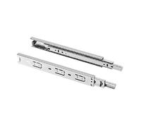 MS Beschläge 1 paire de glissières télescopiques pour tiroir - Hauteur : 35 mm - Longueur : 250 mm