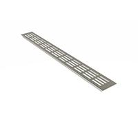 MS Beschläge E6C31 Grille d'aération en aluminium 60 mm x 200 mm