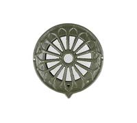 MS Beschläge Grille d'aération Nostalgie - Aspect antique - Pour entrée et sortie d'air - Grille de ventilation - Bouteille d'égouttement - Protection anti-insectes - Grille pour bâtiment ancien