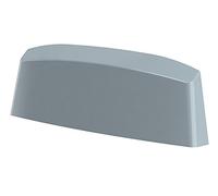 MS Beschläge® Lot de 10 capuchons pour fente de drainage de fenêtre, 45 mm, en différentes couleurs, gris