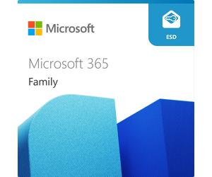 MS ESD 365 Family Subscr PK Lic 1YR Online Eurozone ESD