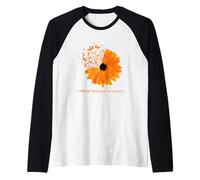 MS Hope Fighter Ruban de Sensibilisation à la sclérose Manche Raglan