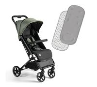 MS Keo Poussette et matelas réversible, respirant et super rembourré, ultra léger et compact avec grandes roues, jusqu'à 22 kg, capote extensible et pliable type livre
