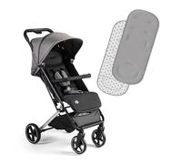MS Keo Poussette et matelas réversible, respirant et super rembourré, ultra léger et compact avec grandes roues, jusqu'à 22 kg, capote extensible et pliable type livre