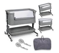 Ms Lit cododo Confortable - Lit cododo - Inclinaison réglable en Hauteur - Matelas Inclus et moustiquaire Standard