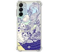 ms móvil shop Movilshop Coque Anti Choc pour Samsung Galaxy A15 5G/4G Dessin Japonais [Ramen] Coins Renforcés Silicone Épaisseur 1,5 mm Flexible Transparent Bumper TPU Gel
