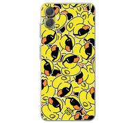 ms móvil shop Movilshop Coque pour Samsung Galaxy A05 - Dessin d'animal [Autocollants Canard Cool] Coque en Silicone Souple Transparent Gel pour Smartphone.
