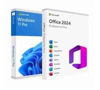 MS Office 2024 Pro + Win 11 PRO - Clé d'activation - 1 ordinateur