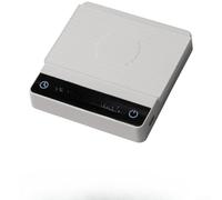 MS-R80 Balance à café numérique portable avec minuteur, 0,1 g, fonction tare, rechargeable, multi-unités pour expresso (blanc)