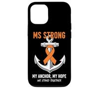 MS Strong Anchor Hope Guerrier de la sclérose en plaques Coque pour iPhone 12/12 Pro
