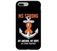 MS Strong Anchor Hope Guerrier de la sclérose en plaques Coque pour iPhone 7 Plus/8 Plus