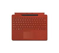 MS Surface Pro8/9 TypeCover + Pen Bundle Poppy Red QWERTY (8X8-00027)