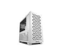 Sharkoon Boîtier Mini-Tour Micro-ATX MS-Z1000 avec panneau vitré (Blanc)