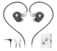 MS1 Galaxy IEM Écouteurs de jeu - Double moteur magnétique pour un son de jeu immersif - Écouteurs filaires/microphone intégré
