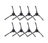 MS1 MAX Lot de 8 brosses latérales de rechange en poils de nylon pour une meilleure efficacité de nettoyage autour des bords