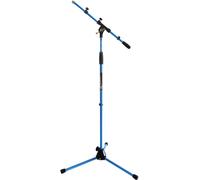 Ms106 Pied De Microphone Avec Perche Et Socle En Métal + Sac De Transport Sb-03 (Bleu)[X1864]