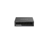 MERCUSYS Switch PoE+ MS106LP 6 ports – 4 PoE+, 40W, 802.3af/at, 2 ports montants, métal