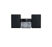 Blaupunkt Micro-chaîne hi-fi stéréo MS12BT – CD, USB, Bluetooth, écran LCD rétro-éclairé – Noir