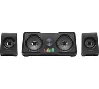 Ms22, Haut-Parleurs Gaming Compactes 2.2, Rgb Flow, Subwoofer + 4 Haut-Parleurs Actifs, Dsp Sound 35W, Noir[Audio517]