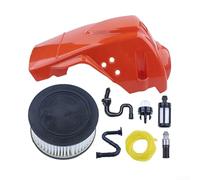 MS251 Kit complet de couvercle de cylindre de tronçonneuse avec lignes de filtres pour tuyau d'amorçage Compatible OEM 1143 080 1601 1141 120 1600